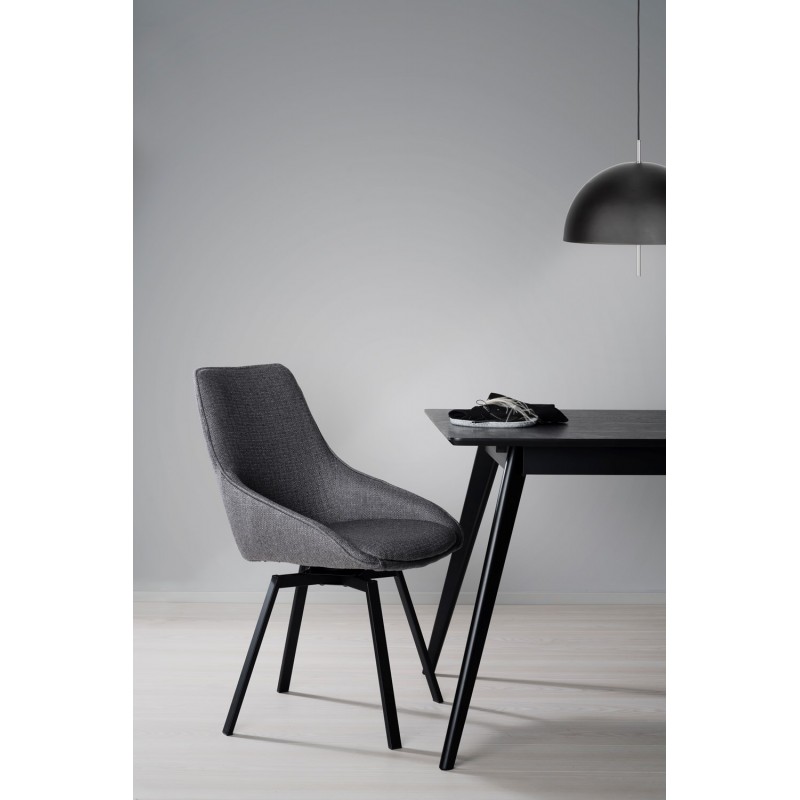 RO Alison Chair Grey/Black